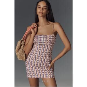 NWT Anthropologie Maeve Ophelia Sleeveless Linen Mini Dress - Size 2 MSRP $148